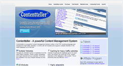 Desktop Screenshot of contentteller.com